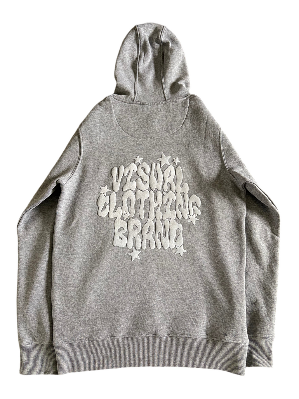 visual hoody (puff print)