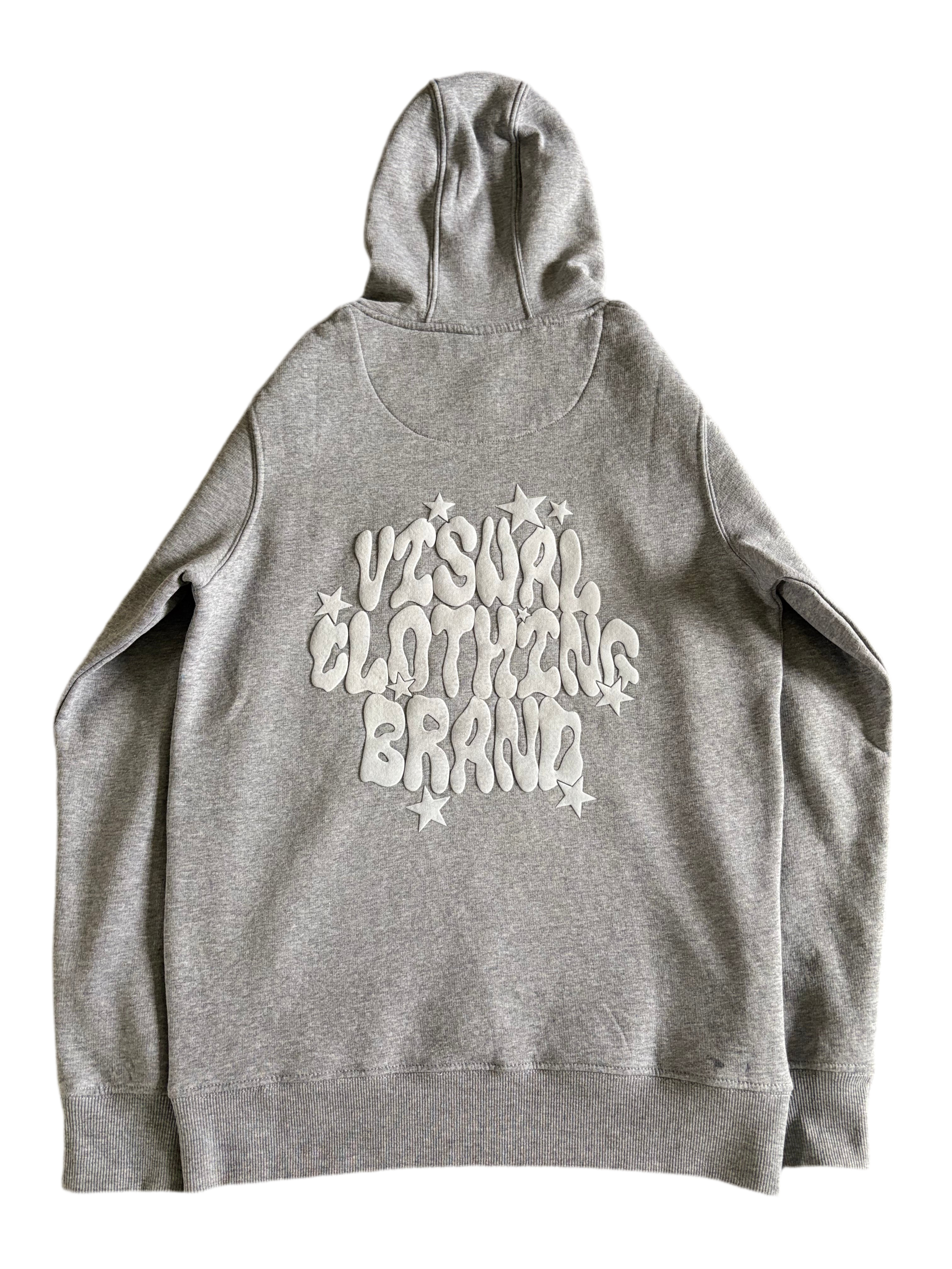 visual hoody (puff print)